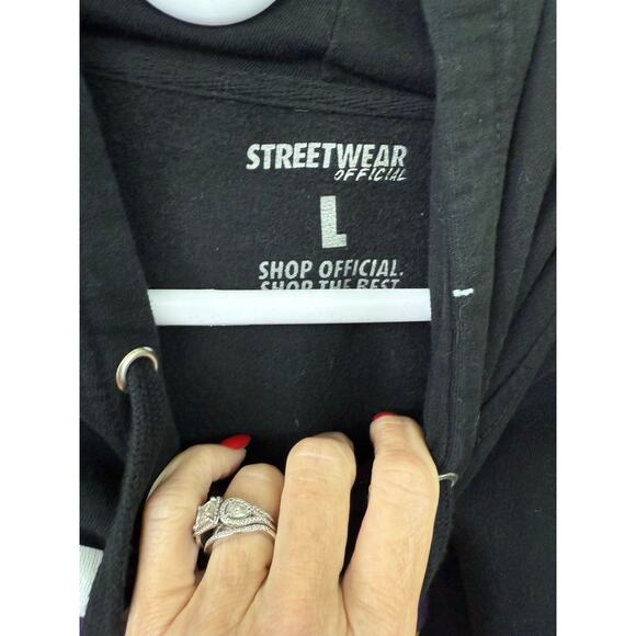 Kobe Bryant New black hoodie large Streetwear Official 24 Lakers signature - Picture 5 of 5